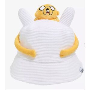 Adventure Time White and Yellow Hat